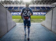 皇家西班牙人足球俱乐部的中国球员武磊再次通