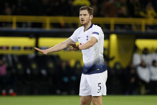 英媒：维尔通亨将和热刺续约 合同将在明夏到期