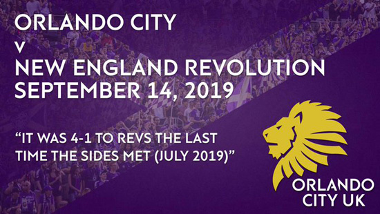 天机老人美联推荐：奥兰多城VS新英格兰革命