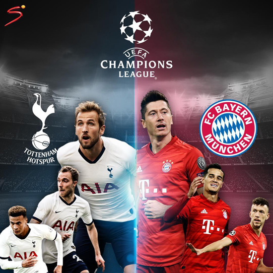 【大地专栏】欧冠推荐：热刺 vs 拜仁慕尼黑