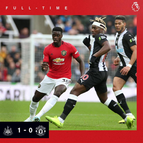 英超-00后小将首秀穿云箭！曼联0-1纽卡跌至第12